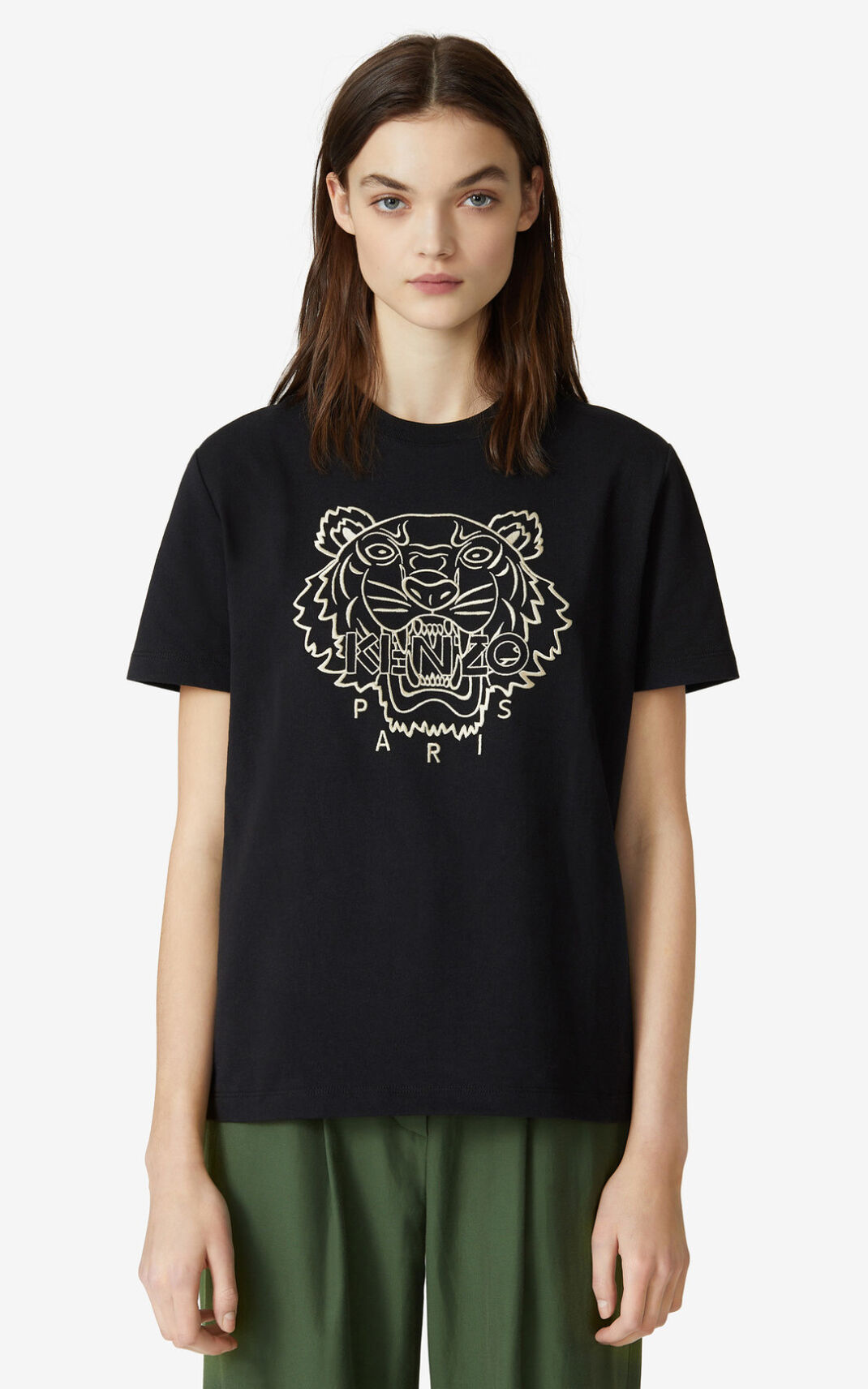 Kenzo Loose Tiger T Shirt Dam | 94102-OSRX